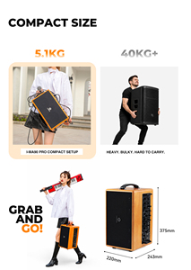 <span class=keywords><strong>Amplificador</strong></span> <span class=keywords><strong>de</strong></span> Guitarra Eléctrica Musiccube IMA90Pro para Actuaciones en Vivo al Aire Libre <span class=keywords><strong>con</strong></span> <span class=keywords><strong>Bluetooth</strong></span> y Altavoz para Callejeros - Product Image 3