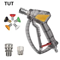 Pistolet à eau haute pression transfrontalier SG28 4060psi, nettoyeur haute pression en plastique, ensemble de raccord rapide 1/4, lavage de voiture, détaillage automobile