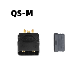 Conector Antichispas QS2 con Pin de Señal de 3 Pines, Reemplazo Seguro para XT30 en Drones FPV y Coches RC (15A-30A) - Product Image 2