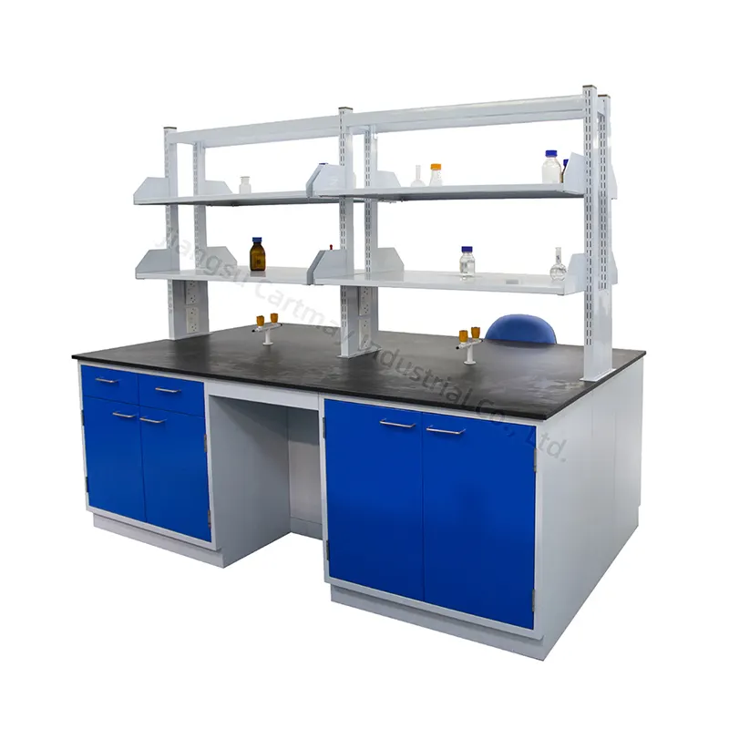 Meubles de laboratoire de Offre Spéciale des fabricants-Divers types d'établis de laboratoire avec équipement pour les écoles et les hôpitaux