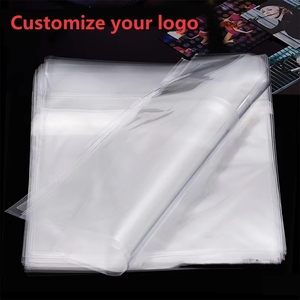 Nouveauté : Étui extérieur transparent en vinyle OPP de 12 pouces, auto-adhésif, antistatique, pour le rangement des disques vinyles sur tourne-disque à domicile - Product Image 1