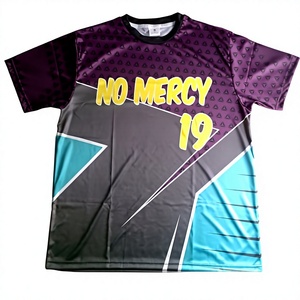 T-shirt unisexe personnalisé par sublimation 2026, 100 % polyester, manches extensibles, respirant, séchage rapide, vente en gros - Product Image 6