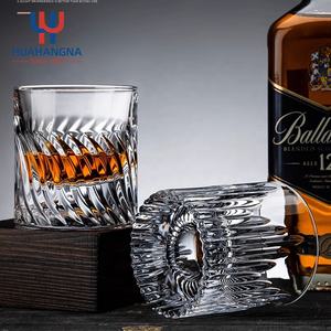 Huahang Mini Épais 200ml Sans Plomb Verre Transparent Whisky Dégustation Tasses pour Whisky Cocktail Brandy Vin Boire - Product Image 2