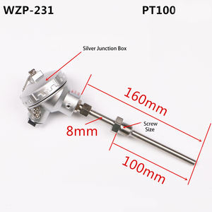 ปลอกยืดหยุ่นได้ WRNK-191 K ประเภทเทอร์โมคัปเปิล1300c เซ็นเซอร์อุณหภูมิฉนวนแร่ PT1000 SS304/Inconel600 <span class=keywords><strong>PT100</strong></span> - Product Image 6