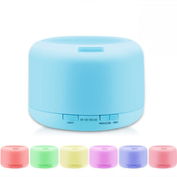 Diffuseur d'arôme électrique, multifonction, automatique, ultrasonique, pour maison intelligente, humidificateur avec huile essentielle et musicale, 500ml