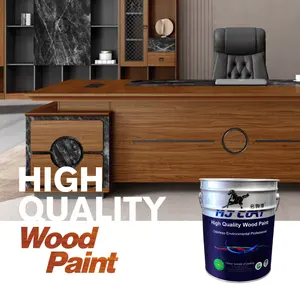 Metallic Acrylic Paint Transparent Wood Protective Coating Stable Liquid Primer