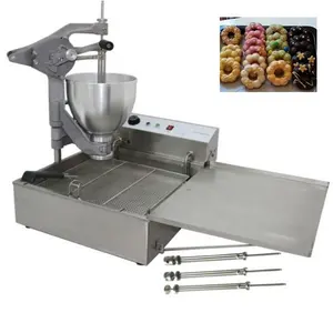 110v 220v Snack Fills Automatic Donut Frying Making Machine