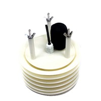 Capteur de température et d'humidité extérieur IP65, diamètre intérieur 44/61/105/125mm, protection solaire ABS, 4-19, certifié CE, 0.5 OEM