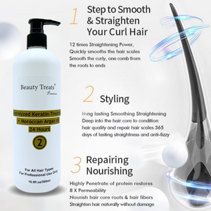 Crema marroquí de calidad superior profesional, tratamiento para el cabello, queratina orgánica pura, aceite de coco de argán, concentrado reparador del cabello - Product Image 2