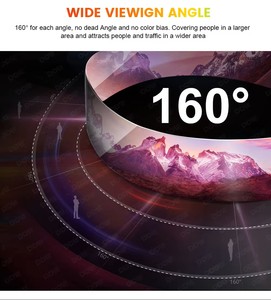 צג הולוגרפי חיצוני עמיד למים הוביל תצוגה של סה "ס רוש מסך שקוף לבניית מקלט באוטובוס - Product Image 4