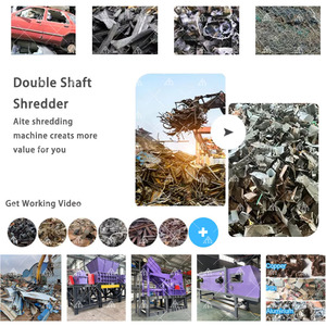 Trituratore di Alta Qualità per Rifiuti, Macchina Trituratrice per 2000 Carrozzerie Auto, Rottami Metallici, Ferro, Barili Blu - Product Image 5