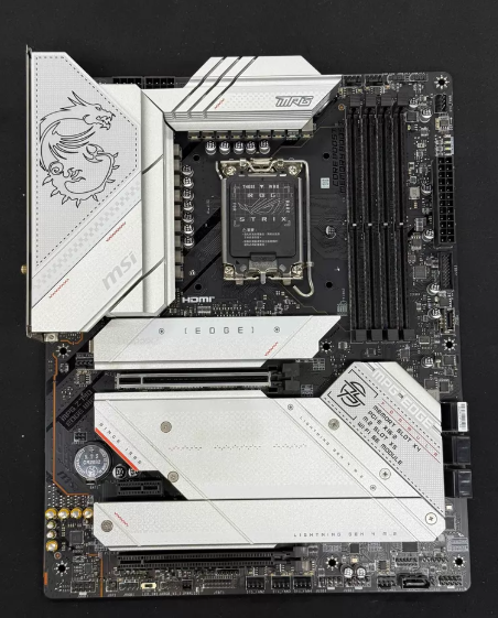 Used Stock MS-I MPG Z790 EDGE WIFI DDR4 Motherboard with 128GB DDR4 Memory Supports 12/13th Gen Professors 12700k 13900k