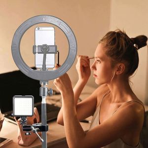 Support universel professionnel en alliage d'aluminium noir pour caméra DSLR, éclairage vidéo LED, GoPro, vis 1/4" et 3/8", téléphone - Product Image 6