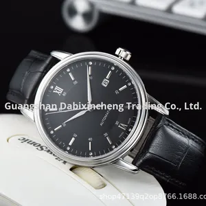 헤리티지 시리즈에 대한 뜨거운 판매 완전 자동 기계식 남성용 시계 스테인레스 스틸 사파이어 크리스탈 유리 - Product Image 5