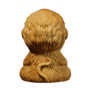 Artisanat de sculpture sur bois chinois exquis élégant-Laque de singe spirituel symbolisant la <span class=keywords><strong>sagesse</strong></span> agilité bonne fortune mal Warded - Product Image 3