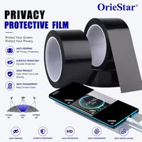 Protector de Pantalla para Teléfono Móvil de Alta Definición 2.5D Transparente con Doble Adhesivo Grado AAA Antideslumbrante y Anti-Espionaje