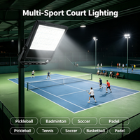 Luminaria LED SMD Ultrafina de Aluminio para Canchas de Pickleball, Alta Luminosidad, Luz Diurna 6500k, 300w 240w 200w, IP65, 3 Años de Garantía, Guangdong