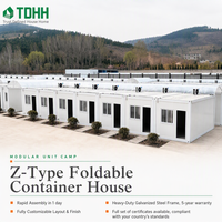 TDHH Containerhaus für Baustellenarbeiter-Camp, Arbeiterunterkunft, Bergbauprojekt, Ölfeld, Abgelegene Baustellen, Mitarbeiterunterkünfte
