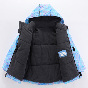 Girl's Winter Ski <strong>Suit</strong> Thicken Warm Hooded Snowsuit <strong>Toddler</strong> Ski Jacket Pants Set <strong>Snow</strong> <strong>Suit</strong> - Product Image 3