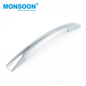 Minimalist Design Furniture Kitchen Cabinet Door <b>Pull</b> Handle Hidden Zinc Alloy Lever 96mm Wardrobe Handle <b>for</b> Hotel - Product Image 1