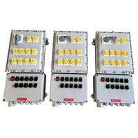 Boîtier de distribution en acier inoxydable ignifuge IP55, panneaux de commande de signalisation industrielle pour sites miniers