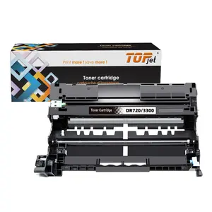 Topjet 레이저 토너 드럼 유닛 DR720 DR3300 DR3303 DR3330 DR3355 DR-51J DR3325 DR3350 호환 형제 MFC 8510 8110 프린터