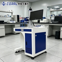 Machine de marquage laser à fibre CORAL HG-SC-G-D20, portable, CNC, haute productivité, 20W, facile à utiliser pour les métaux et les plastiques