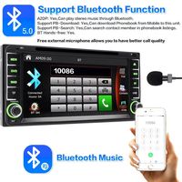 Autoradio pour Corolla 2000-2006 CarPlay Android Auto GPS Navigation MP3 pour lecteur CD Écran tactile 7 pouces pour Android