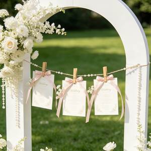 Faveurs de mariage en bois personnalisées, mini pinces à linge avec noms, pinces en bois gravées pour l'affichage mural de photos - Product Image 5