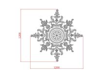 Corniche de plafond en plâtre moderne pour mur de fond TV, ligne décorative écologique pour hôtels et hôpitaux
