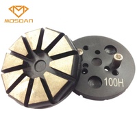 STI – disque de meulage métallique universel à verrouillage à deux broches avec 10 Segs
