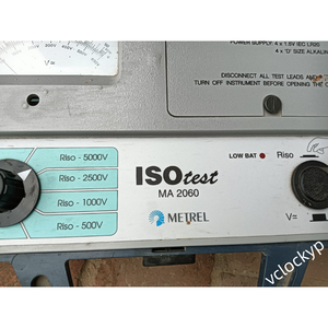 Metrel MA-2060 ISO-Test 5kV Probador de Aislamiento Portátil Usado - Product Image 2