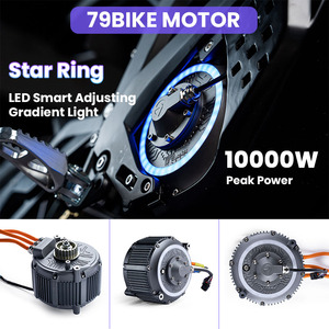 For Pro Motorcycle | <b>72v</b> 10000w Brushless Motor 85km/h 410n.m Torque Lithium <b>Battery</b> Aluminum High-powered Performance Pe - Product Image 2
