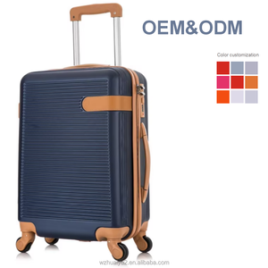 <span class=keywords><strong>Valise</strong></span> de voyage rigide en ABS, design personnalisé, avec poignée télescopique en aluminium, style vintage, étanche, luxe discret, pour vente en gros - Product Image 1