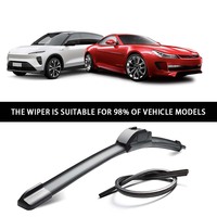 Limpiaparabrisas automático de alta calidad suave y silencioso hecho de caucho natural compatible con VW Polo Corolla Jetta