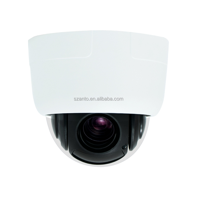Outdoor/Indoor Use 10X 5.1-51mm On-vif 2.6 Mini Live Streaming PTZ Camera DC12V Starlight H.265 IP66 Poe 2MP Pan-Tilt Two-Way