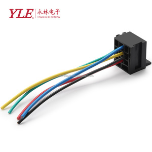 Ổ cắm Rơle xe đa năng 4 chân/5 chân-Hiệu suất ổn định cơ sở Rơle nặng độ dẫn cao (cho ô tô) - Product Image 4