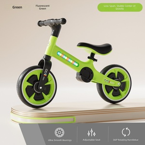 Bicicleta de Equilibrio para Niños Sin Pedales, Bicicleta de Aprendizaje para Niños Pequeños de 1 a 3 Años, Juguete Ligero Antideslizante para Montar para Niños y Niñas - Product Image 1