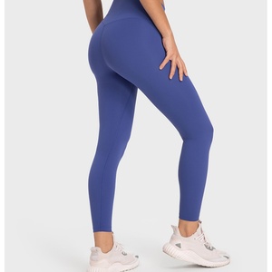 กางเกงโยคะเอวสูงขายส่ง สำหรับออกกำลังกาย ยืดเหยียด ฟิตเนส กระชับสัดส่วน ควบคุมหน้าท้อง กางเกงเลกกิ้งโยคะสำหรับผู้หญิง - Product Image 5