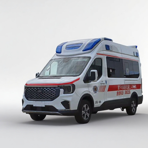 Nouvelle ambulance à essence T8 de haute qualité, à toit surélevé et à long axe, avec transmission automatique, pour hôpitaux et soins intensifs médicaux - Product Image 1