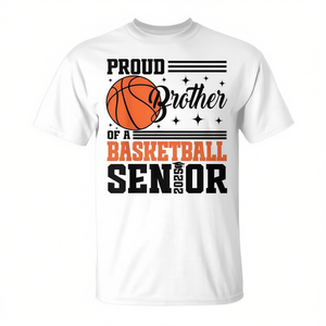 Maglietta per Laureati di Basket 2025 - Fratello Orgoglioso - Prodotto Promozionale Personalizzabile - Product Image 2