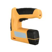 Pistolet à clous électrique rechargeable Construction en métal et acier Agrafeuse de qualité pour le bricolage Cloueuse à air pour menuiserie Clous d'encadrement