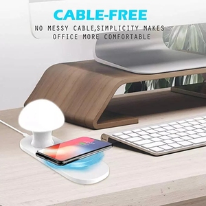 2020 fungo HA CONDOTTO le strisce di luce caricatore del telefono con veloce senza fili di ricarica per il caricatore di <span class=keywords><strong>iPhone</strong></span> - Product Image 5