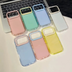 Coque de protection souple antichoc couleur gelée tendance et luxueuse pour iPhone 18, 17 Air, 16, 15, 14 Plus, <span class=keywords><strong>13</strong></span>, 12, 11 Pro - Product Image 3