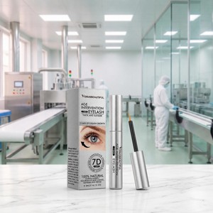 Sérum Végétalien Accélérant <span class=keywords><strong>la</strong></span> Croissance <span class=keywords><strong>des</strong></span> Cils, Hydratant aux Extraits Naturels de Plantes pour Allonger, Épaissir et Noircir – Personnalisable, Livraison Rapide - Product Image 6
