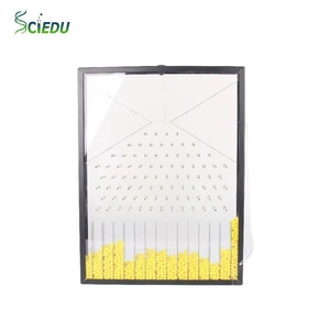 Tablero Dalton, tablero de <span class=keywords><strong>Galton</strong></span>, modelo de fenómeno aleatorio, Kit de experimentos de física, estadística de distribución de velocidad de movimiento de moléculas de Gas - Product Image 1