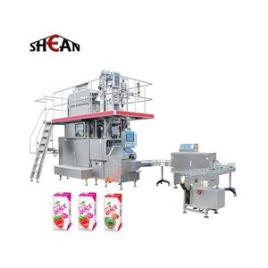 Machine <span class=keywords><strong>de</strong></span> remplissage et d'emballage <span class=keywords><strong>de</strong></span> <span class=keywords><strong>lait</strong></span> <span class=keywords><strong>de</strong></span> boîte <span class=keywords><strong>de</strong></span> carton <span class=keywords><strong>de</strong></span> <span class=keywords><strong>brique</strong></span> aseptique <span class=keywords><strong>de</strong></span> boisson <span class=keywords><strong>de</strong></span> jus <span class=keywords><strong>de</strong></span> boîte <span class=keywords><strong>de</strong></span> papier entièrement automatique - Product Image 1