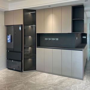 ตู้ไซด์บอร์ด ตู้บุฟเฟ่ต์ ตู้เก็บของข้างโต๊ะอาหาร ยี่ห้อ Aimsp Furniture - Product Image 5