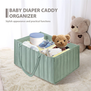 Organizador de Pañales para Bebé, Contenedor de Almacenamiento de Pañales para Guardería y Organizador de Pañales para el Automóvil - Product Image 4