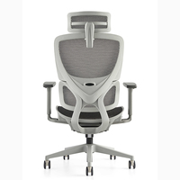 Chaise de jeu ergonomique JNS-102 en maille à dossier haut, avec appui-tête 3D, conforme au rapport BIFMA pour mobilier de bureau – Vente en gros